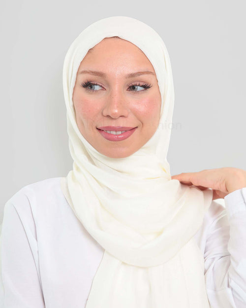 Hijab - Modal - Off-White