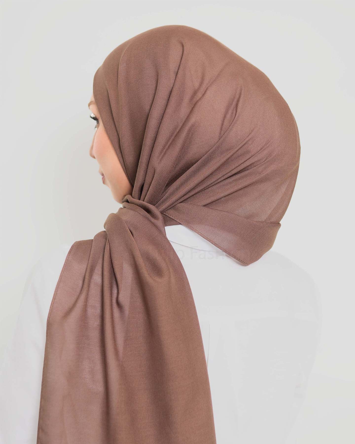 Hijab - Modal - Dark Brown