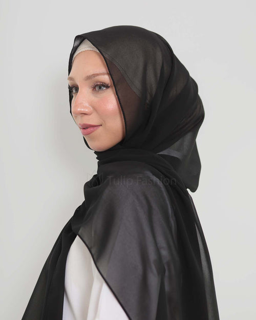 Hijab - The Daily Chiffon - Black