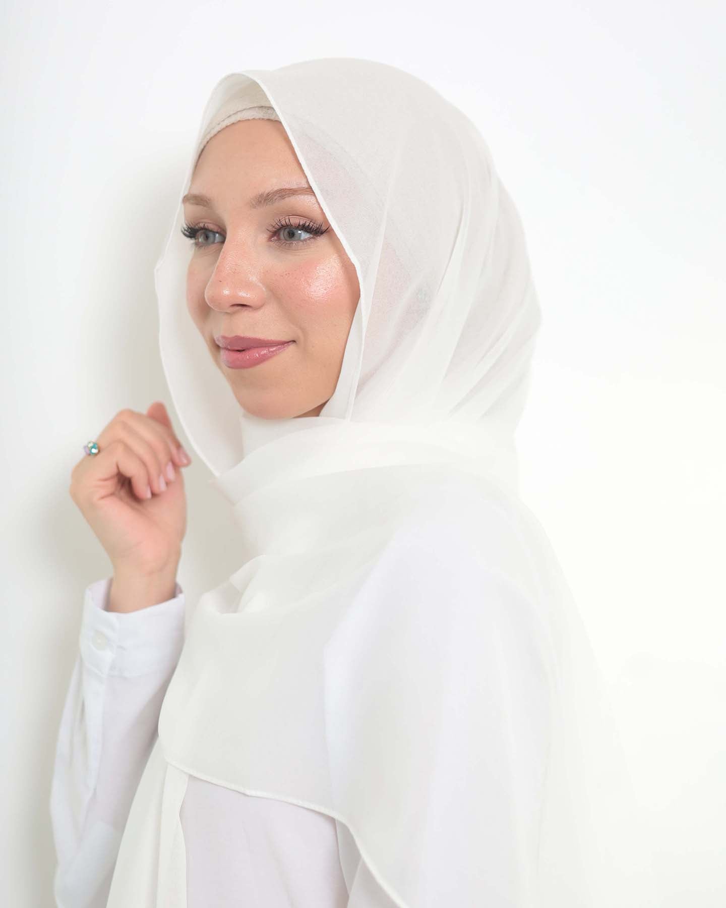 Hijab - The Daily Chiffon - Off-White