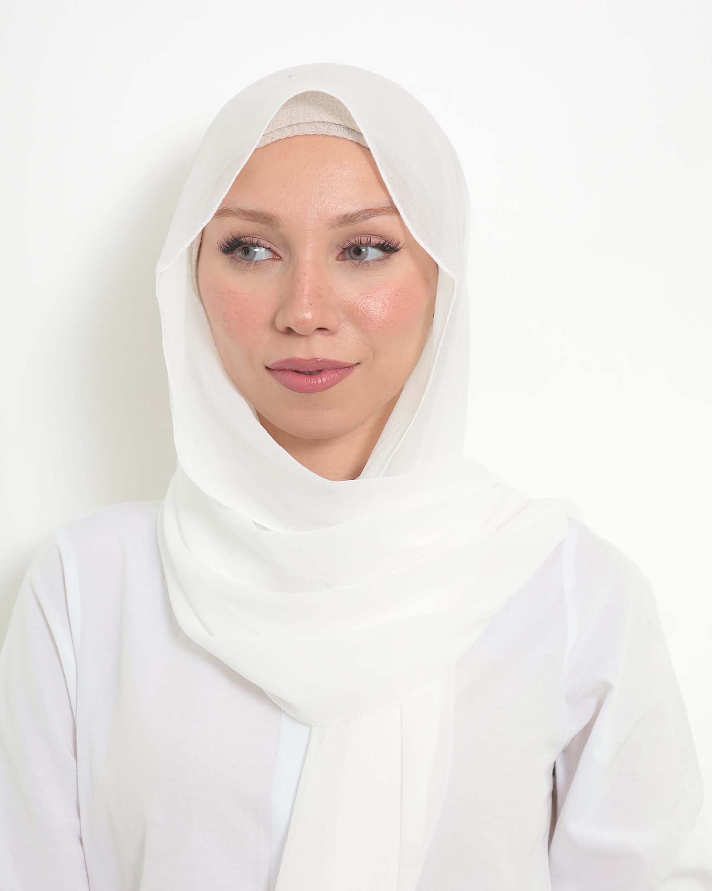 Hijab - The Daily Chiffon - Off-White