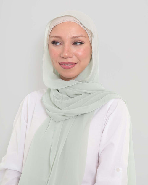 Hijab - The Daily Chiffon - Pistachio Green