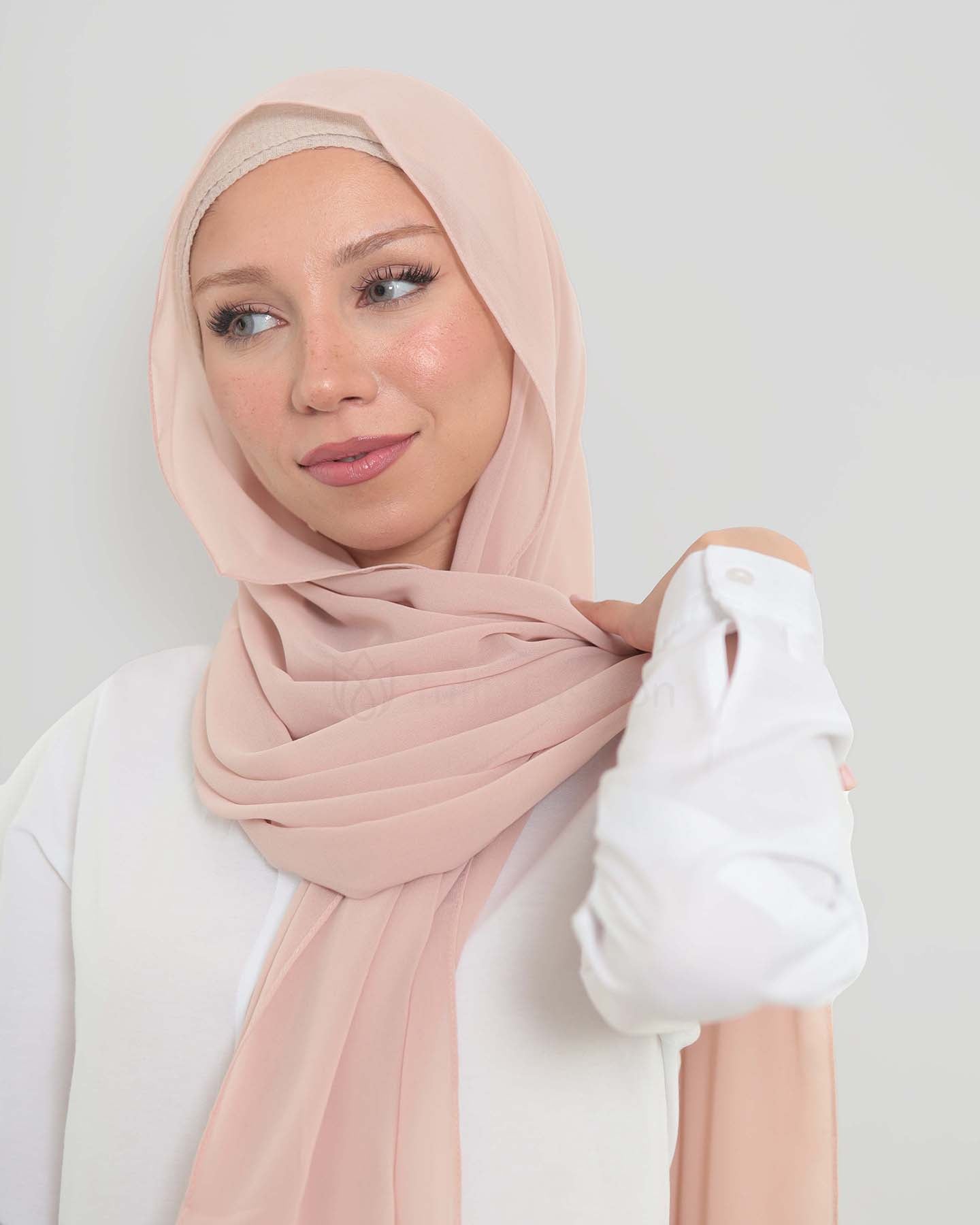 Hijab - The Daily Chiffon - Light Mauve