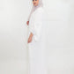 Fatima Abaya - White