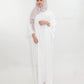 Fatima Abaya - White