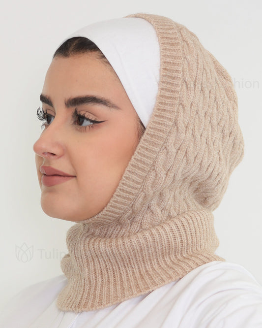 Al Amira Hat - Bella - Nude Beige