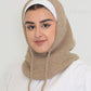 Al Amira Hat with tie - Nude Beige