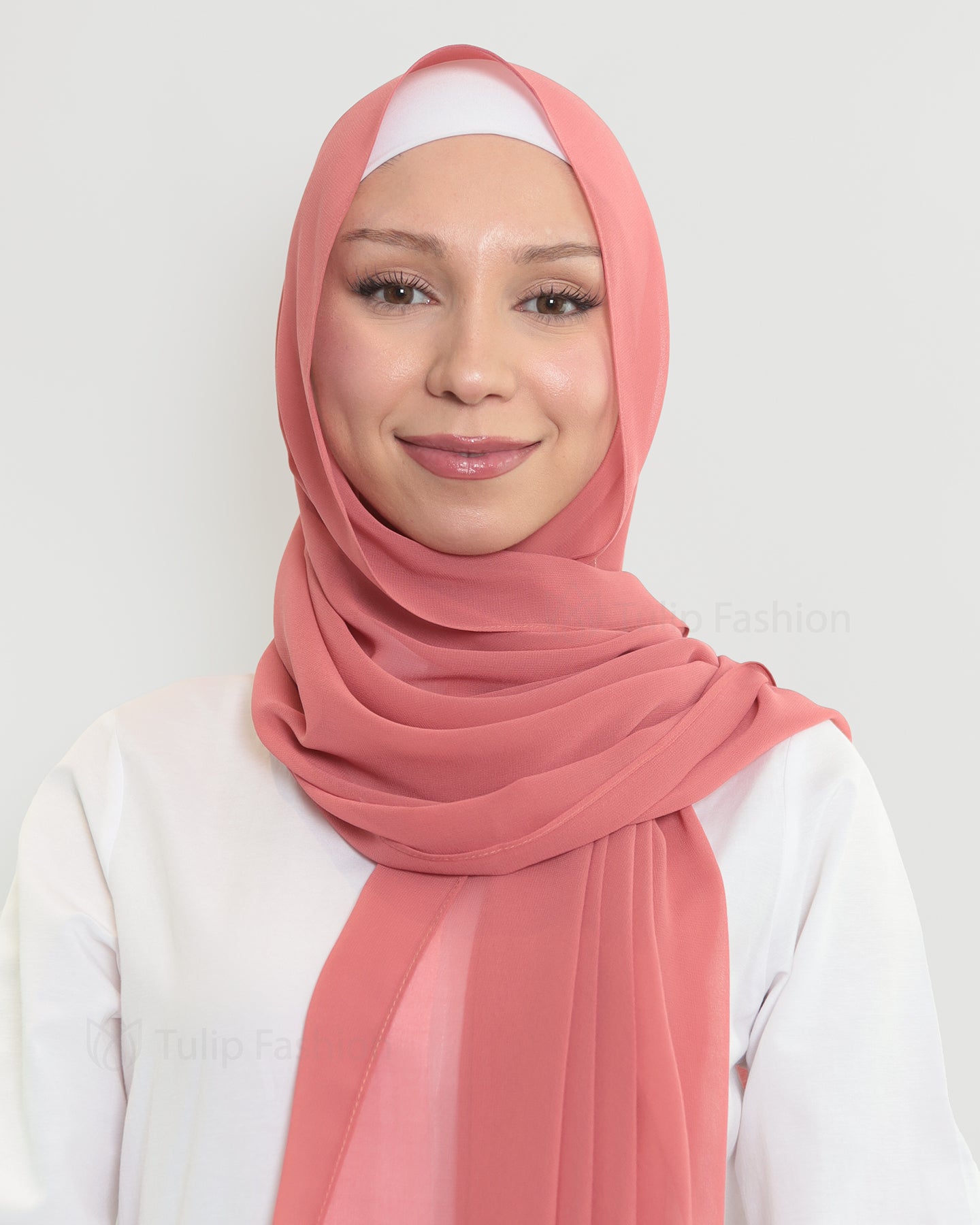 Hijab - The Daily Chiffon - Deep Mauve