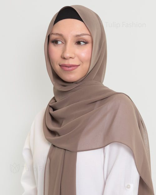 Hijab - The Daily Chiffon - Old Mauve