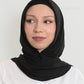 Hijab - Instant Lycra - Black