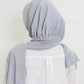 Hijab - Instant Lycra - Light Gray