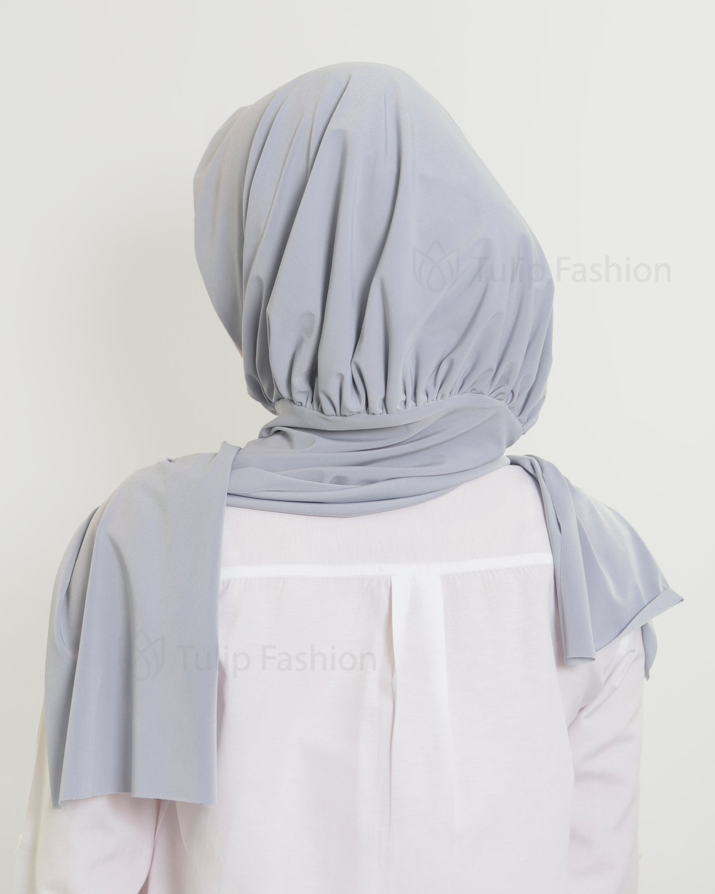 Hijab - Instant Lycra - Light Gray