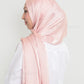 Hijab - Metallic Satin - Light Pink
