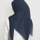 Hijab - Square Chiffon 120cm - Midnight Blue