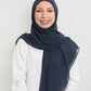Hijab - Square Chiffon 120cm - Midnight Blue