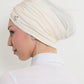 Turban - Jade - Off-White