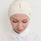 Turban - Jade - Off-White