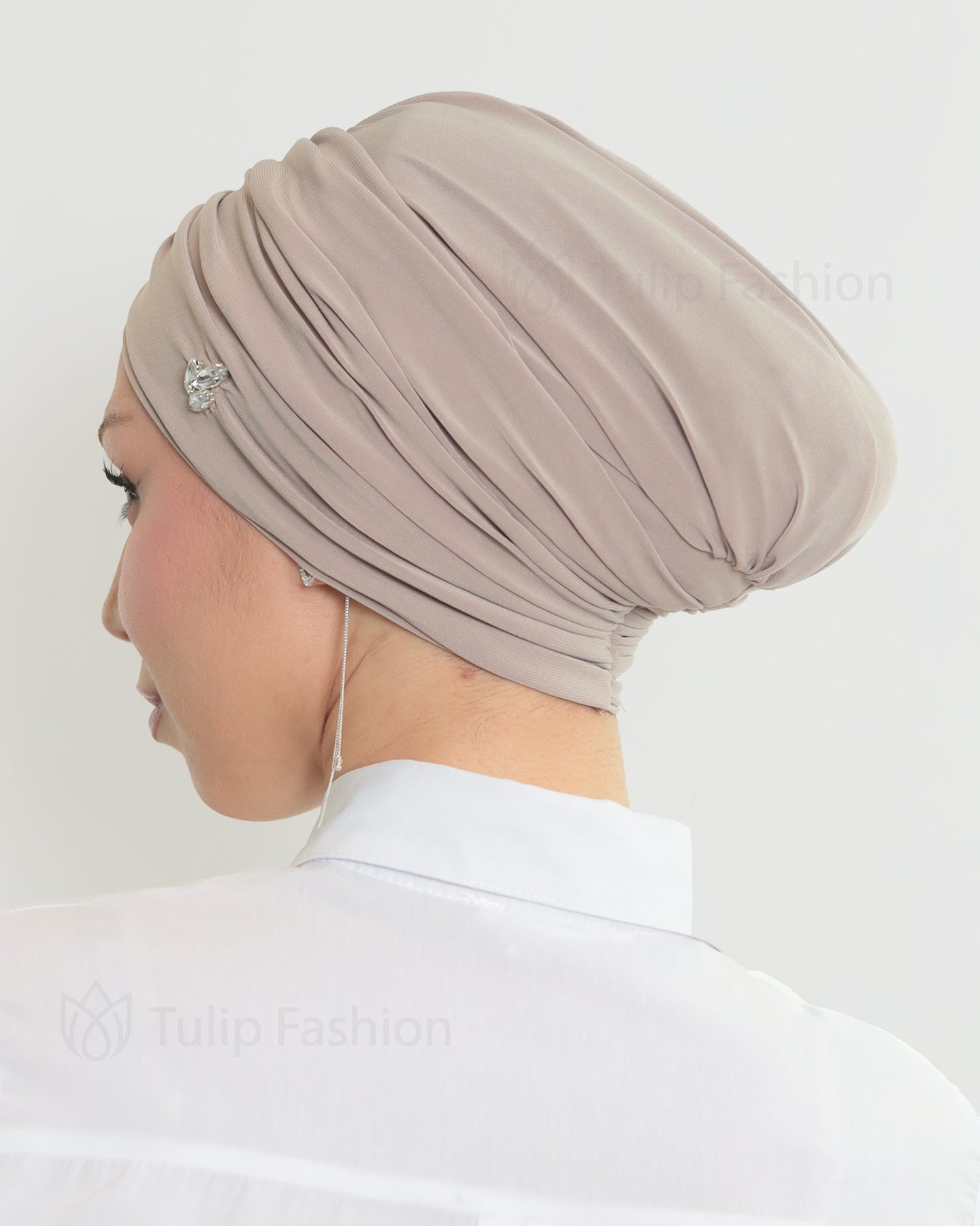 Turban - Jade - Nude Beige