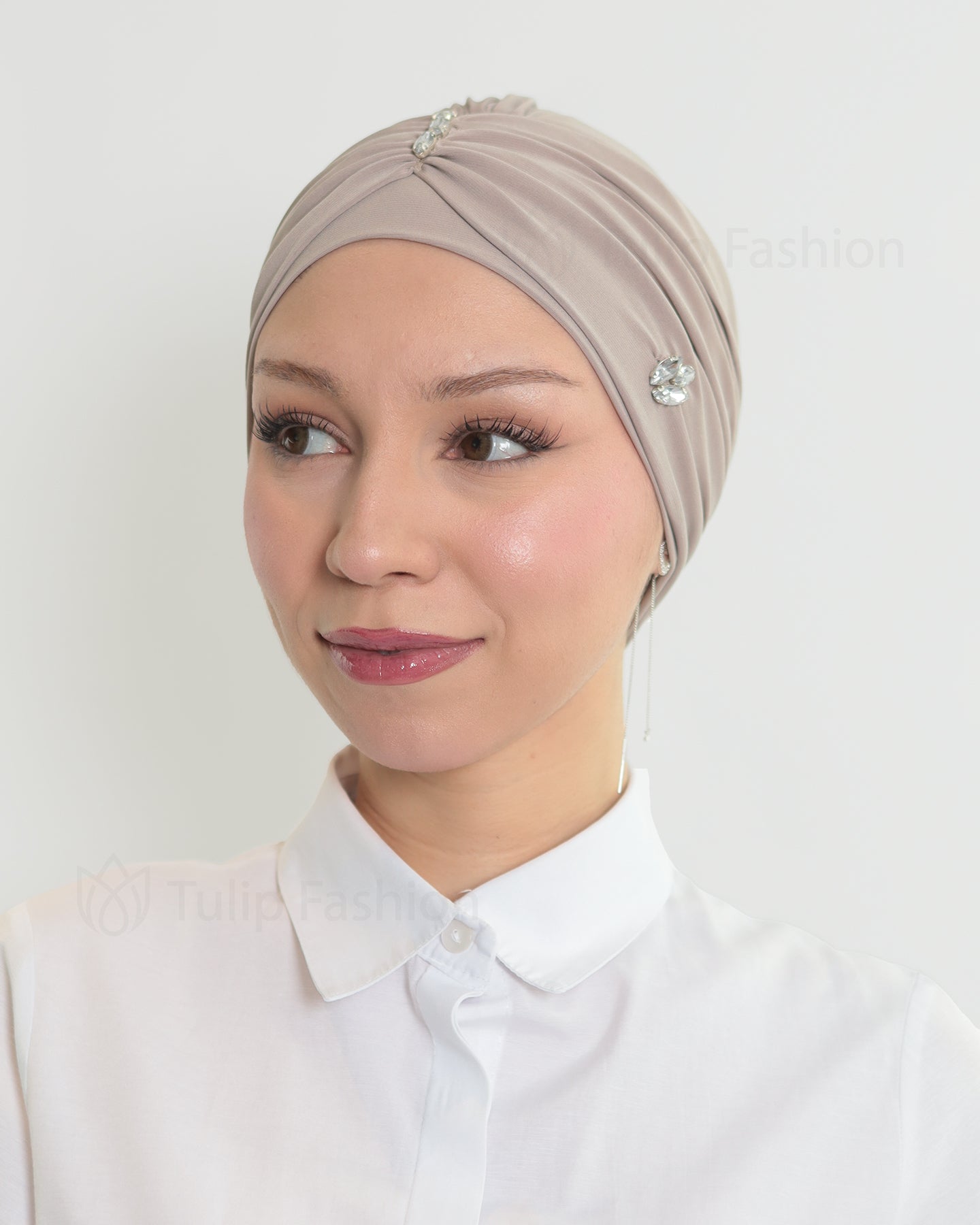 Turban - Jade - Nude Beige