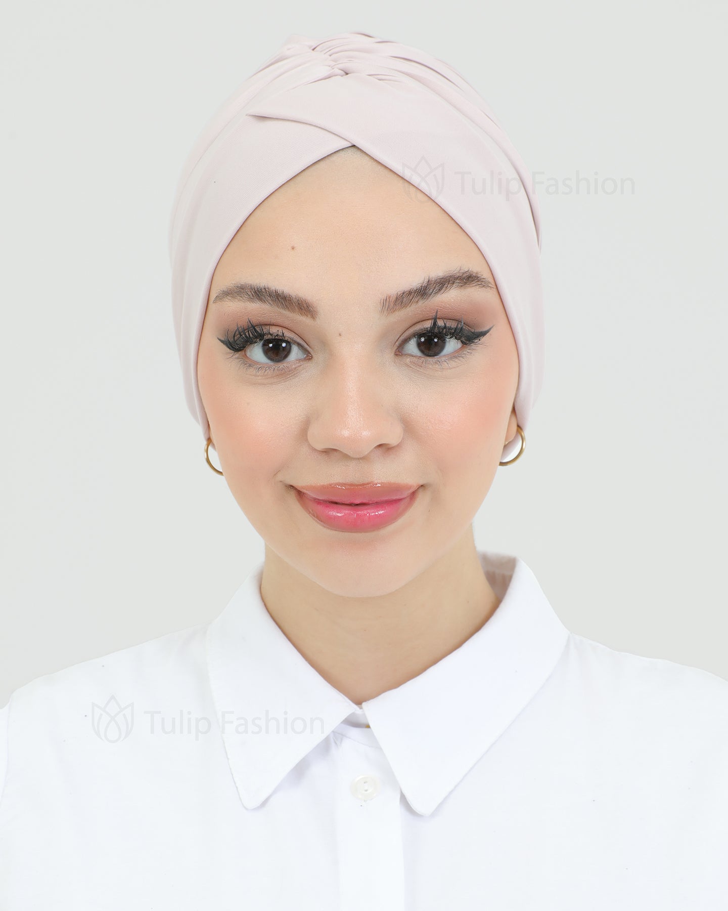 Turban - aria - Nude Pink