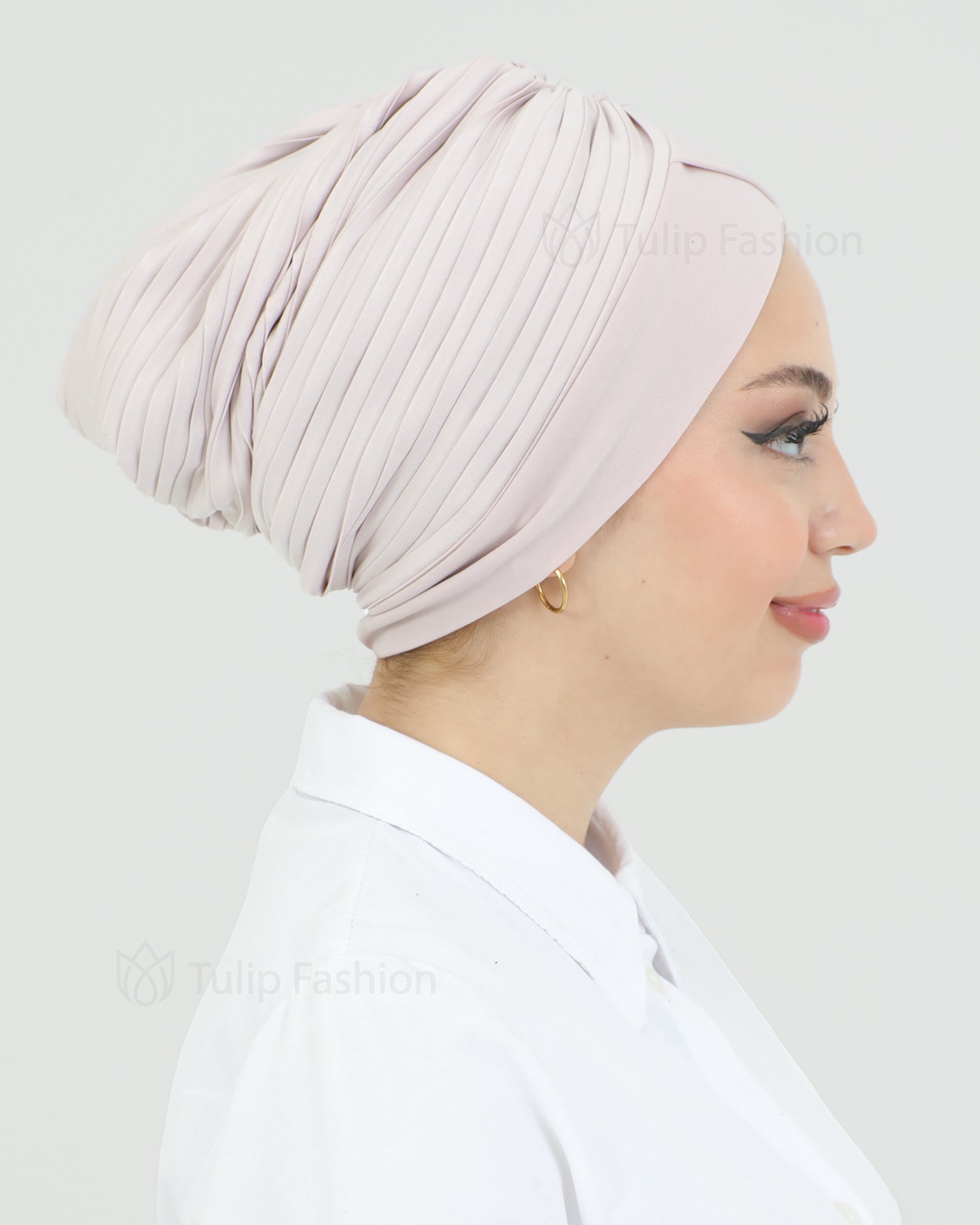 Turban - aria - Nude Pink