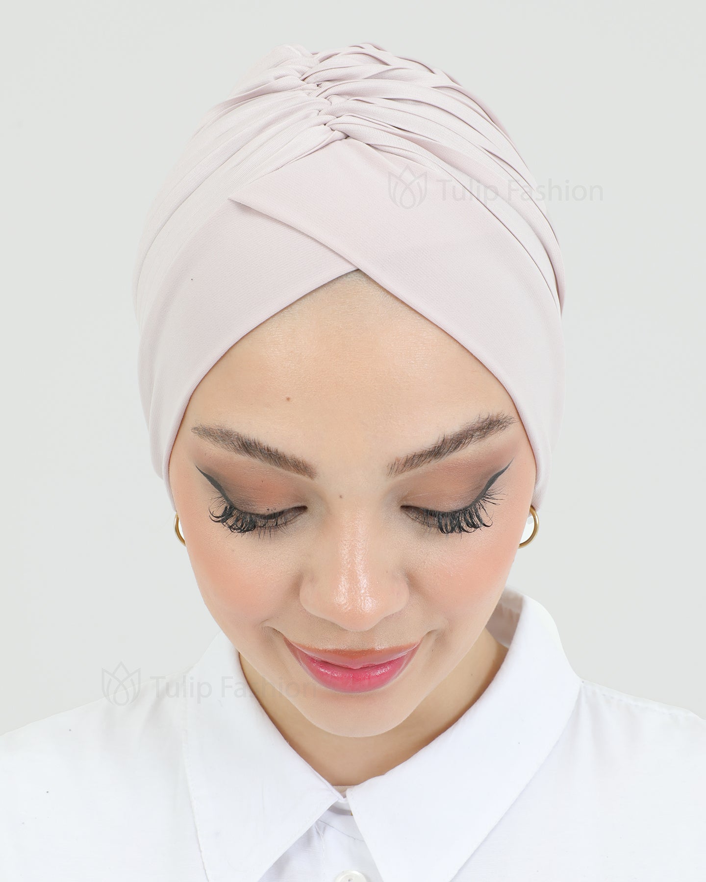 Turban - aria - Nude Pink