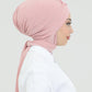 Turban with shawl - Tulin - Light Pink