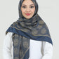 Hijab - Square Viskon 120 cm - Royal Blue