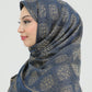 Hijab - Square Viskon 120 cm - Royal Blue