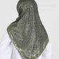 Hijab - Square Viskon 120 cm - Green