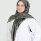 Hijab - Square Viskon 120 cm - Green