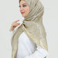 Hijab - Square Viskon 120 cm - Beige