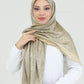 Hijab - Square Viskon 120 cm - Beige