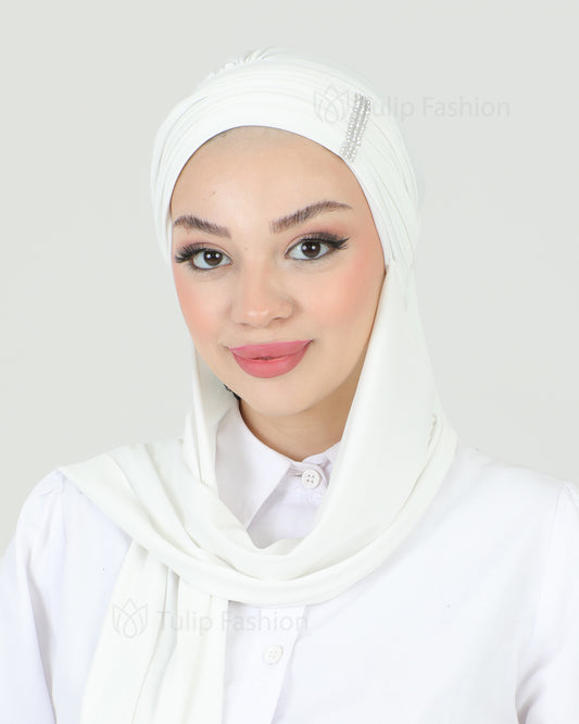 Turban - Saria - Off-White