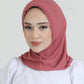 Hijab - Jersey Stripes One Piece - Pink