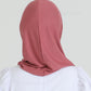 Hijab - Jersey Stripes One Piece - Pink