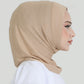 Hijab - Jersey Stripes One Piece - Beige