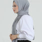 Hijab - Woven - Gray