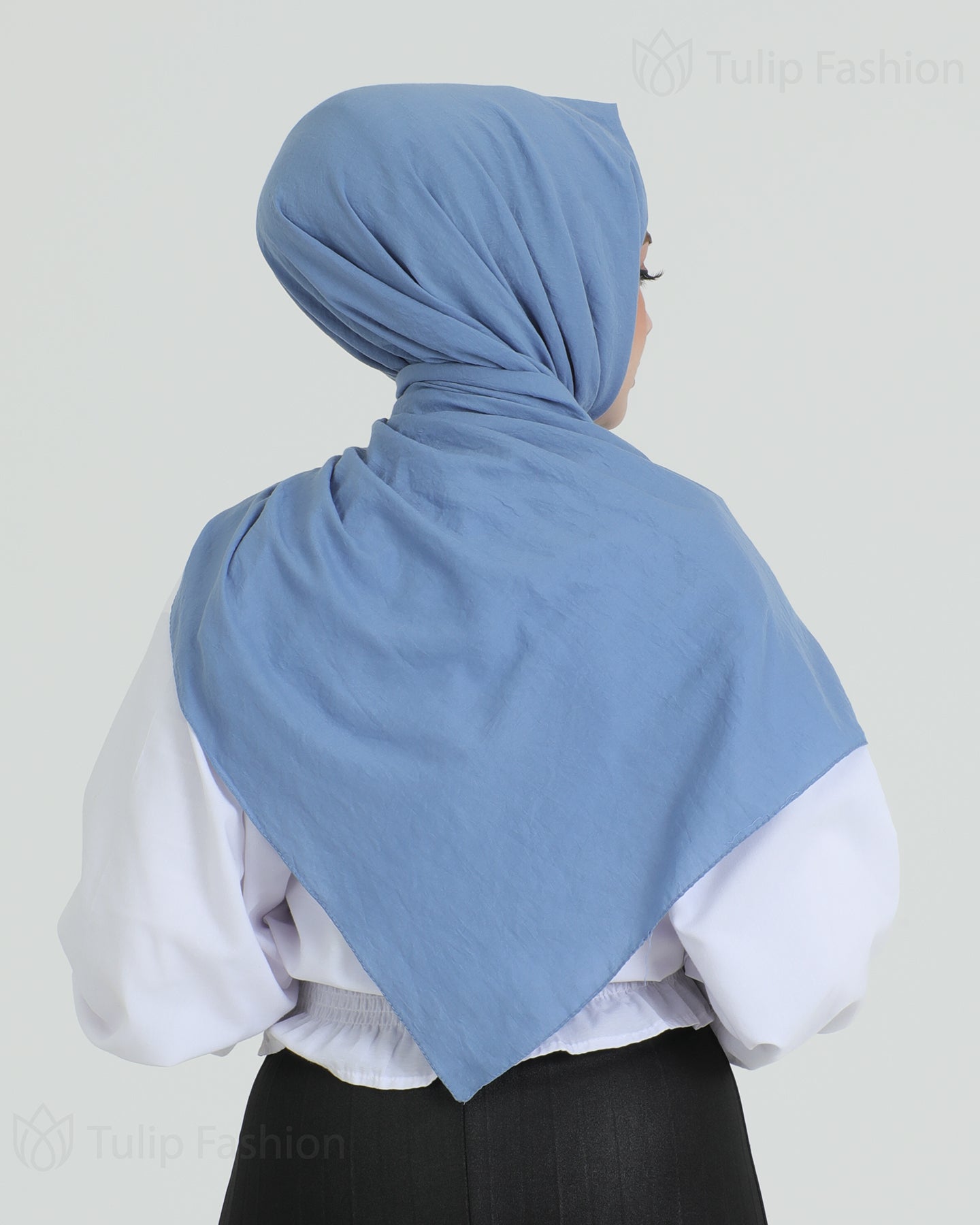 Hijab - Woven - Ocean Blue