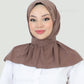 Hijab - Instant Lycra Leaf - Old Mauve