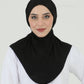 Hijab - Instant Jersey with band - Black