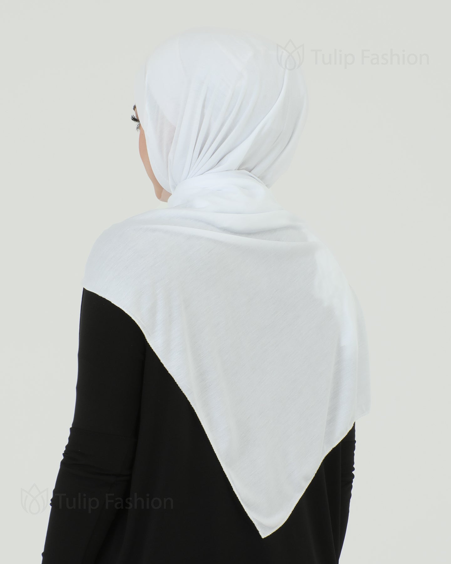 Hijab - Instant Jersey - White