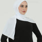 Hijab - Instant Jersey - White