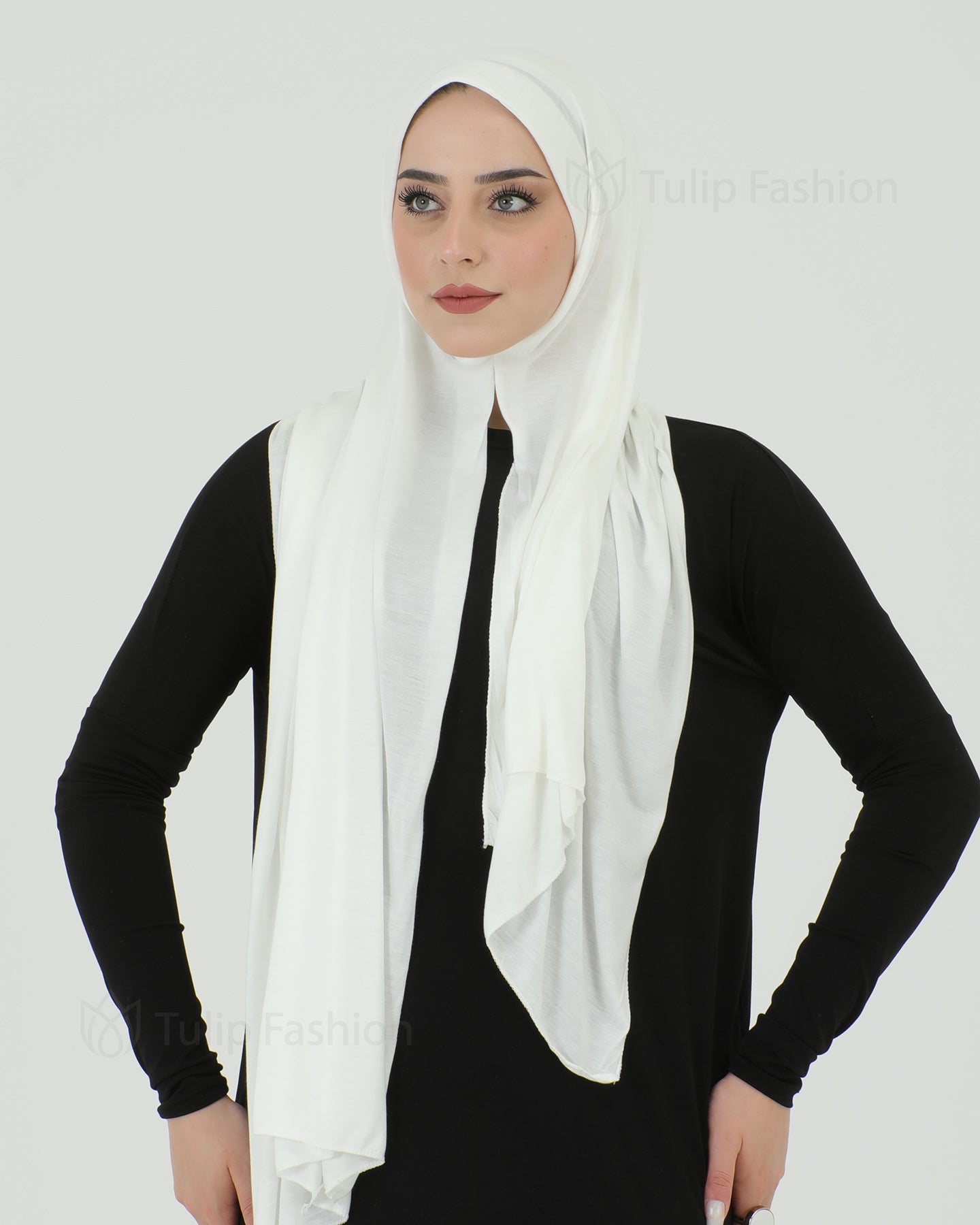 Hijab - Instant Jersey - Off-White