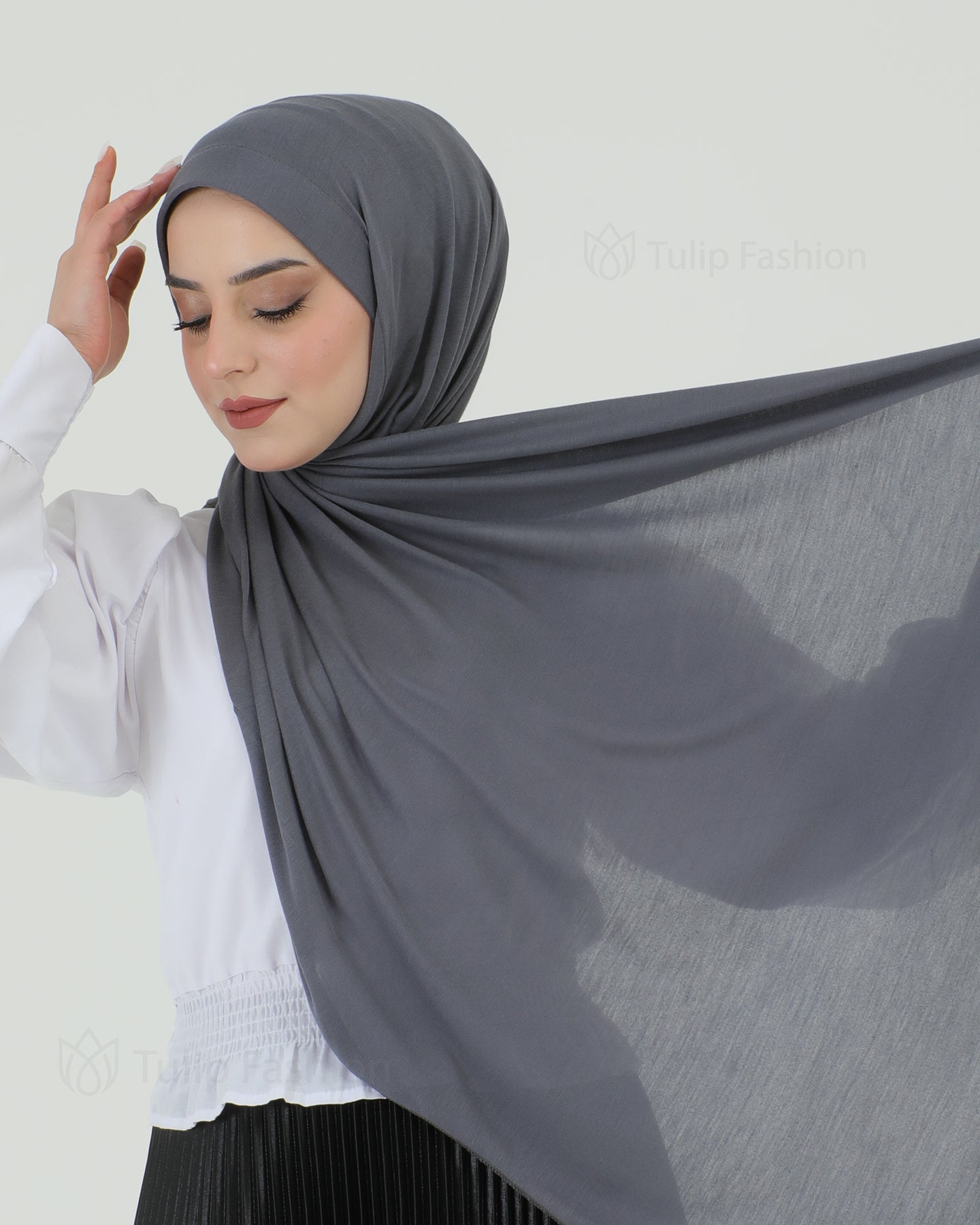 Hijab - Instant Jersey - Dark Gray