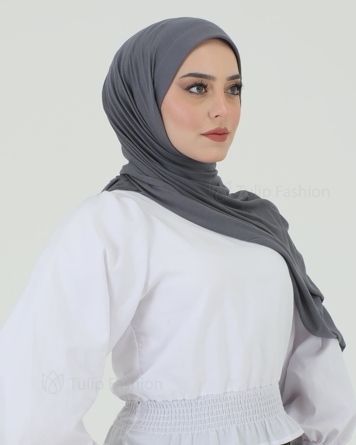 Hijab - Instant Jersey - Dark Gray