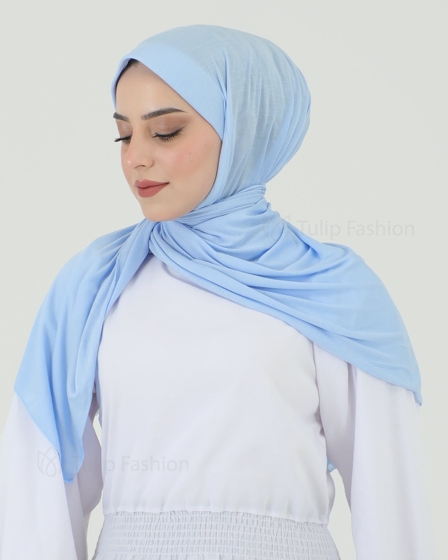 Hijab - Instant Jersey - Sky Blue