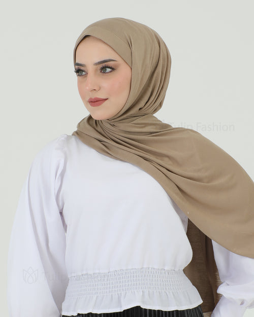 Hijab - Instant Jersey - Nude Beige