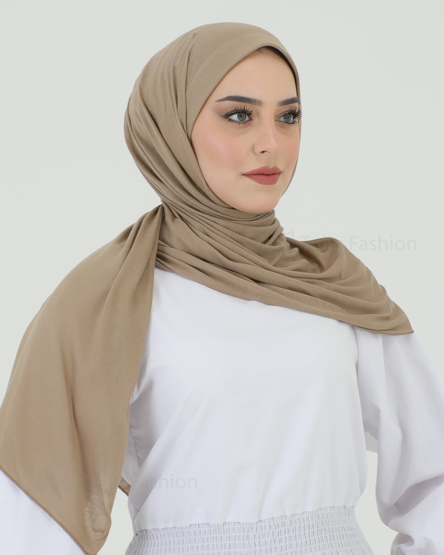 Hijab - Instant Jersey - Nude Beige0