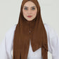 Hijab - Instant Jersey - Brown